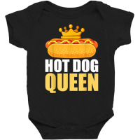 Funny Hot Dog For Women Girls Grilled Wiener Sausage Buns T Shirt Baby Bodysuit | Artistshot