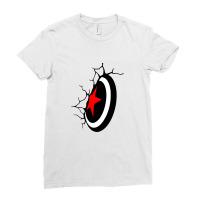 American Tshirt Ladies Fitted T-shirt | Artistshot