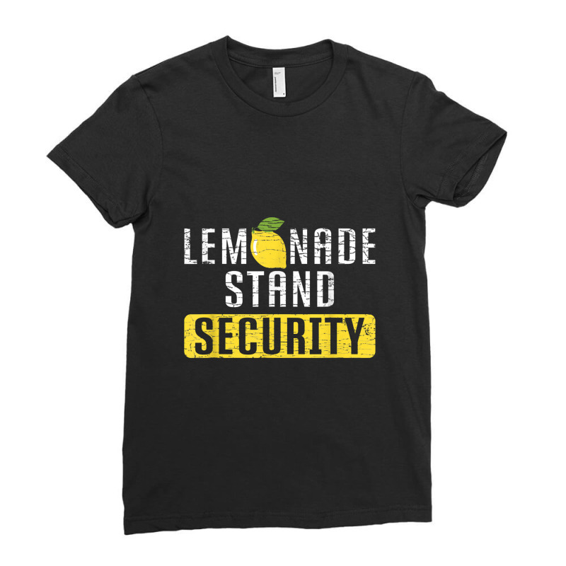 Lemonade Stand Security Ladies Fitted T-Shirt by siapasidia | Artistshot