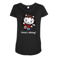 Hello Johnny Maternity Scoop Neck T-shirt | Artistshot