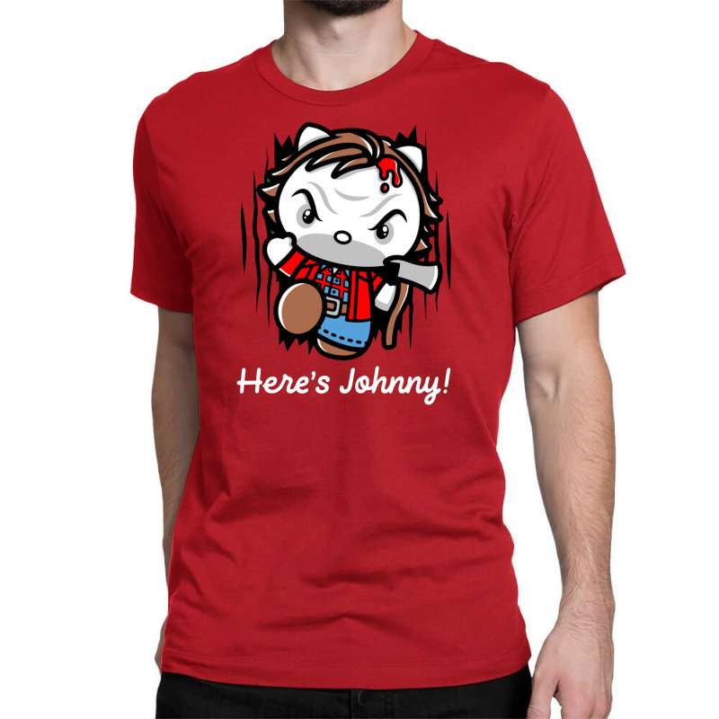 Hello Johnny Classic T-shirt by chrisnom | Artistshot