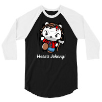 Hello Johnny 3/4 Sleeve Shirt | Artistshot