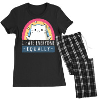 Equally Hate Women's Pajamas Set | Artistshot