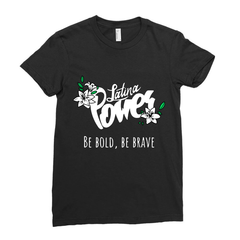 Latina Power Ladies Fitted T-Shirt by Ableh Store | Artistshot