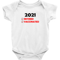 2021 Vaccinated (1) Baby Bodysuit | Artistshot