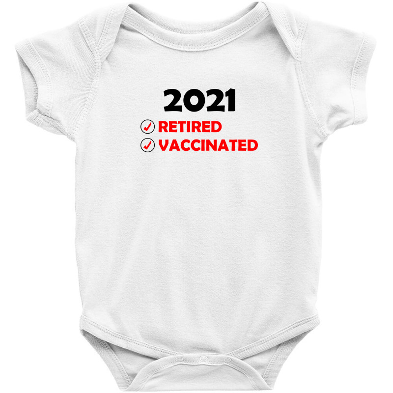 2021 Vaccinated (1) Baby Bodysuit by banjarstore | Artistshot