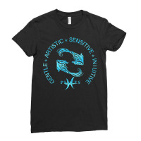 Pisces Gentle Artistic Sensitive Intuitive T Shirt Ladies Fitted T-shirt | Artistshot