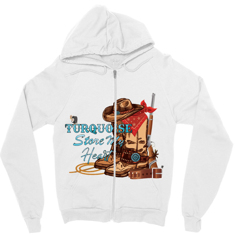 Lovely Cowboy Zipper Hoodie | Artistshot