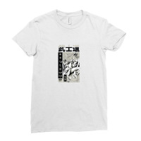 Japanese Samurai Warrior With Katana Sword Manga Samurai Ladies Fitted T-shirt | Artistshot