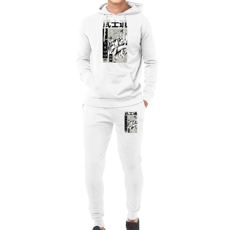 Japanese Samurai Warrior With Katana Sword Manga Samurai Hoodie & Jogger Set | Artistshot