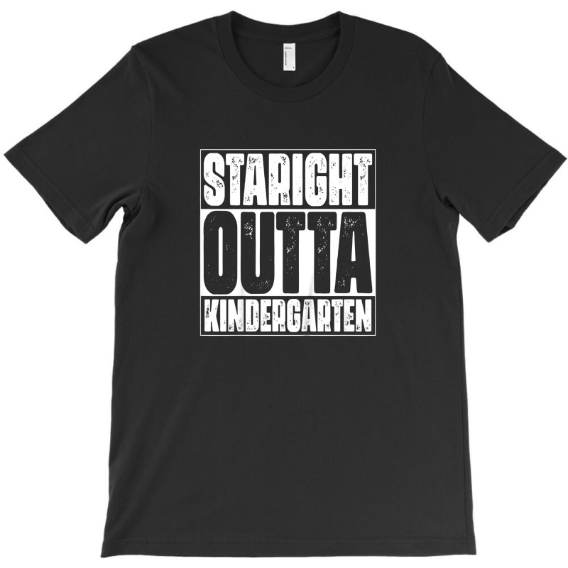 Kids Straight Outta Kindergarten Funny First Day Of School T-shirt | Artistshot