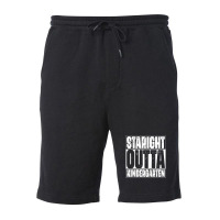 Kids Straight Outta Kindergarten Funny First Day Of School Fleece Short | Artistshot