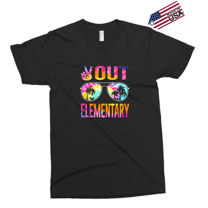 Last Day Of School Peace Out Elementary Teacher Kids Women Exclusive T-shirt | Artistshot