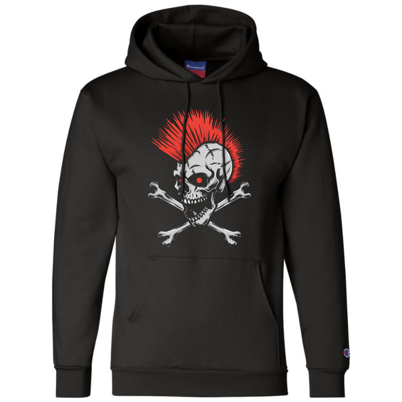 Punk Skull Champion Hoodie | Artistshot