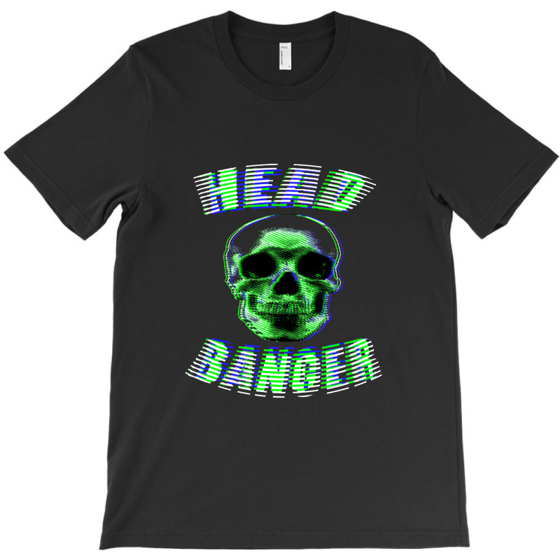 Skull Headbanger T-shirt | Artistshot