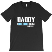 Mens New Dad 1st Time Dad Est 2023 Promoted To Daddy 2023 Father T-shirt | Artistshot