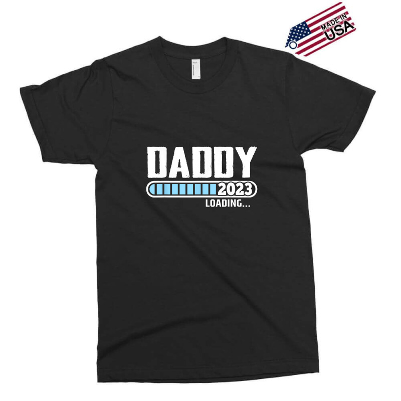 Mens New Dad 1st Time Dad Est 2023 Promoted To Daddy 2023 Father Exclusive T-shirt | Artistshot