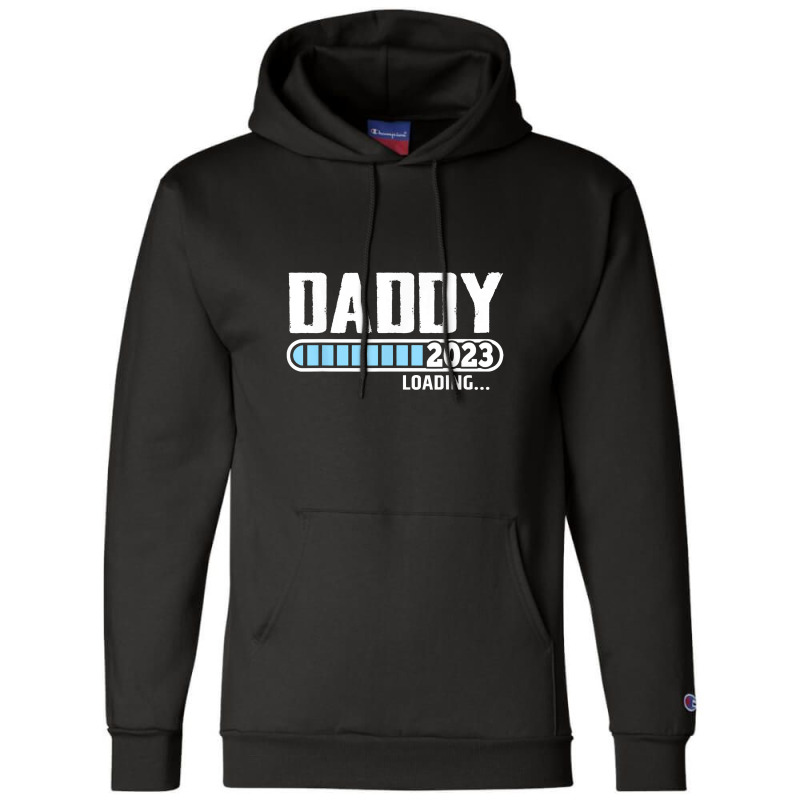 Mens New Dad 1st Time Dad Est 2023 Promoted To Daddy 2023 Father Champion Hoodie | Artistshot