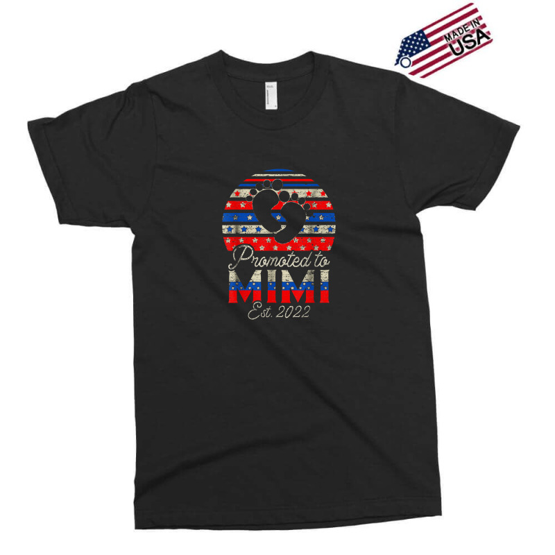 Promoted To Mimi 2022 New Mimi Gifts Usa Flag Exclusive T-shirt | Artistshot