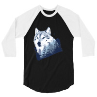 Wolf Forest 3/4 Sleeve Shirt | Artistshot