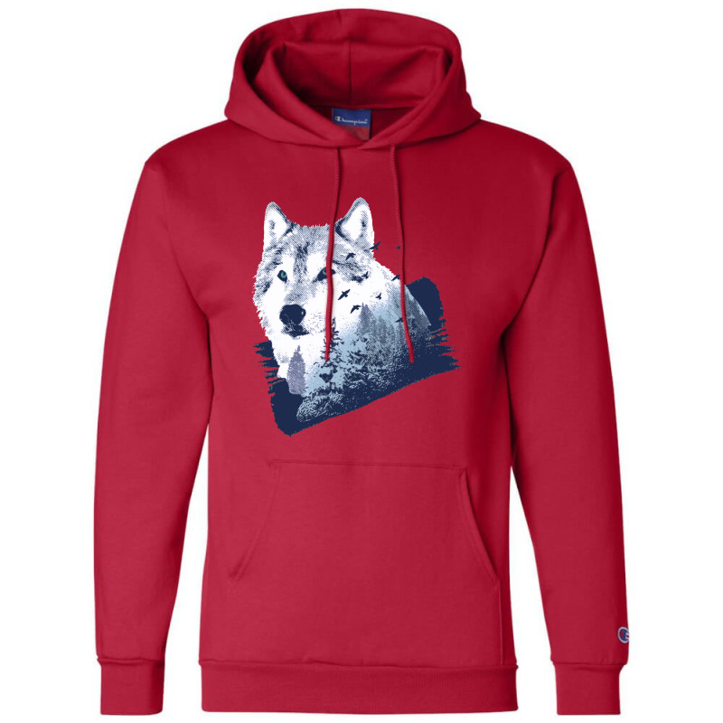 Wolf Forest Champion Hoodie by wulanguritnoo | Artistshot