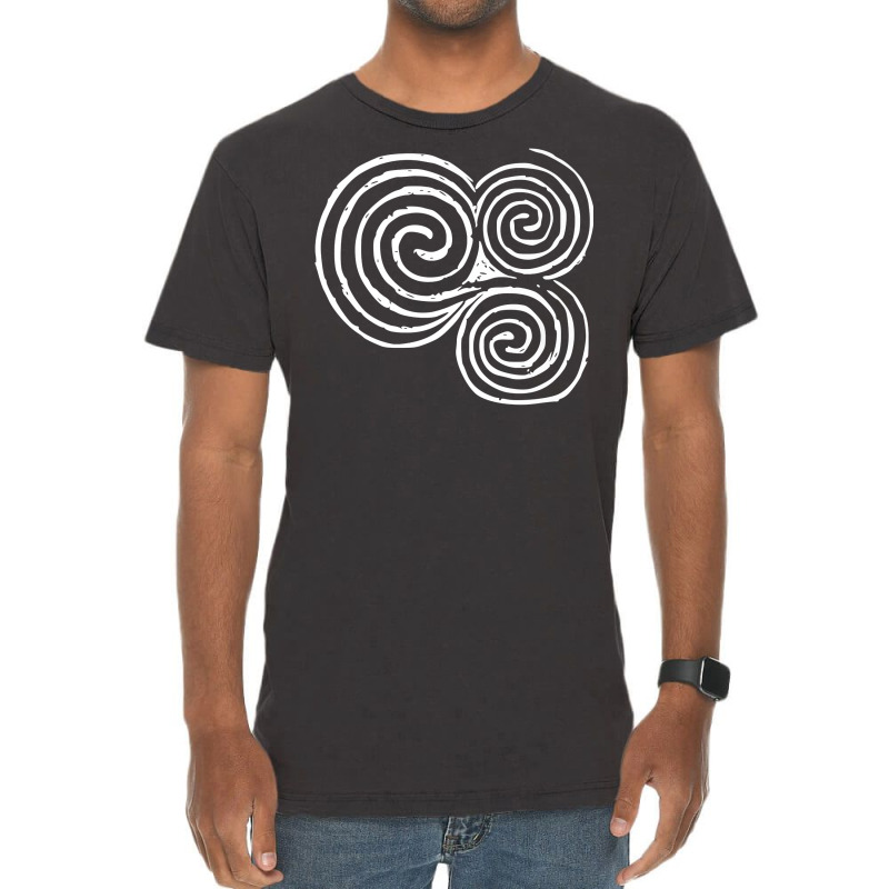 Newgrange Celtic Triskelion  Celtic Symbol Design Premium T Shirt Vintage T-Shirt by damarcusswabb | Artistshot