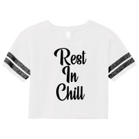 Rest In Chill Scorecard Crop Tee | Artistshot