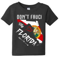 Don't Fauci My Florida Flag Vintage Florida Map T Shirt Baby Tee | Artistshot