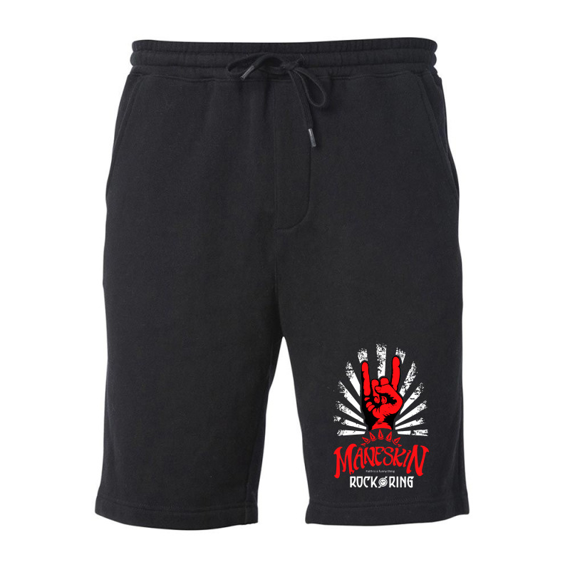 Maneskin Best Rock Am Ring Fleece Short | Artistshot