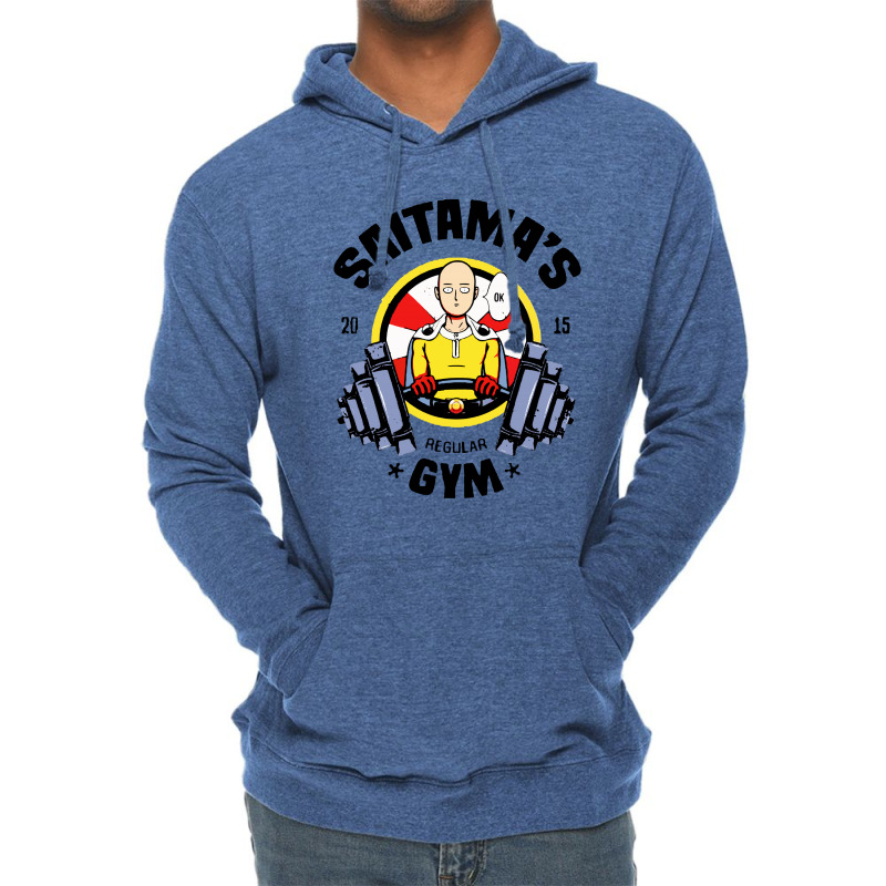 Saitama Gym Lightweight Hoodie | Artistshot