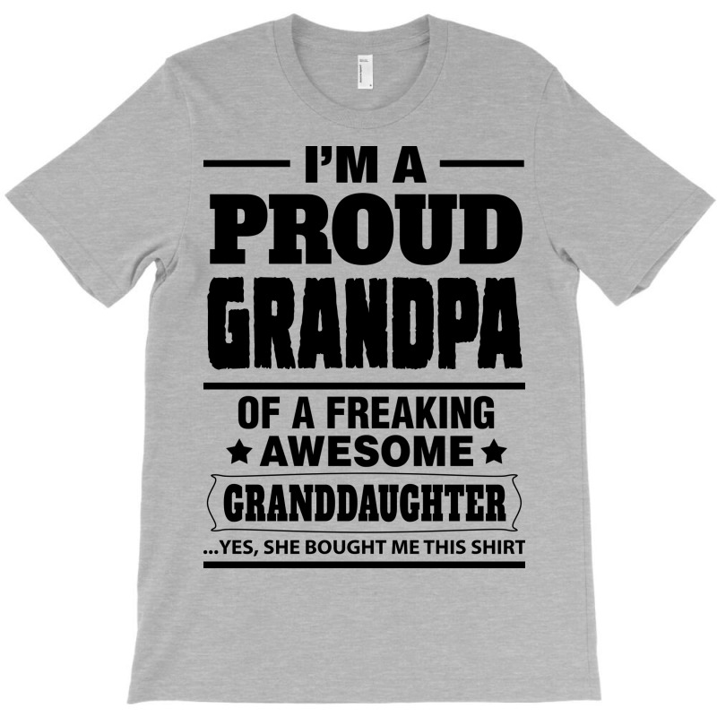 Custom Proud Grandpa Of A Freaking 