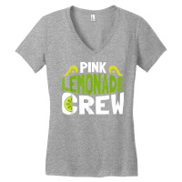 Pink Lemonade Stand Boss   Lemon Juice Lemonade Crew T Shirt Women's V-neck T-shirt | Artistshot