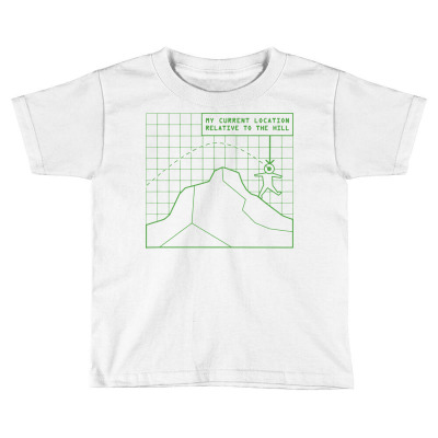 Over The Hill Toddler T-shirt Designed By Kiwonxtees