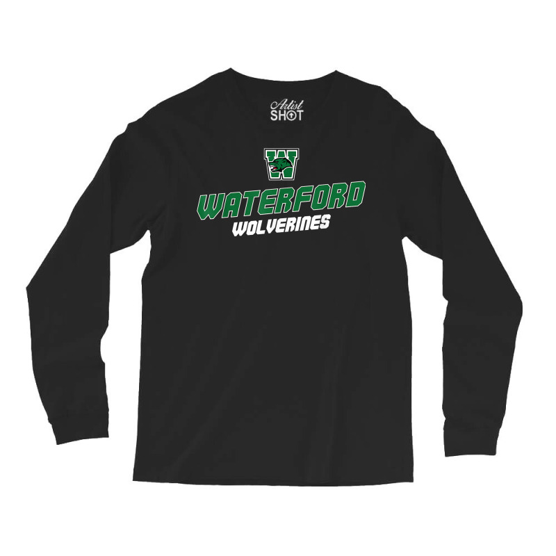 Waterford Union High School Wolverines T Shirt Long Sleeve Shirts | Artistshot