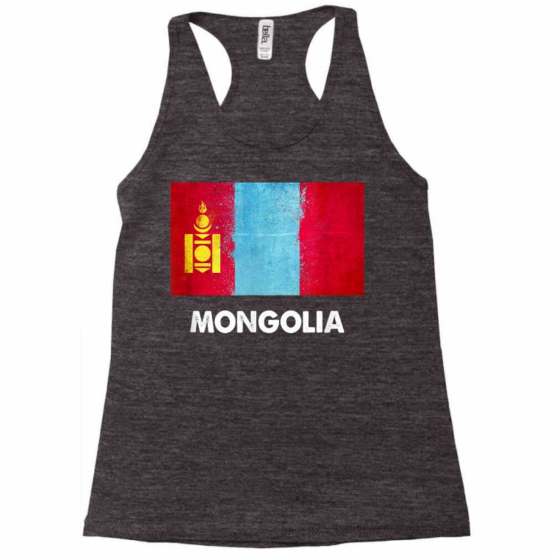 Mongolia Flag Shirt  Mongolian T Shirt Racerback Tank by rainandehay | Artistshot