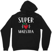 Womens Spanish Teacher Super Maestra Playera Bilingual Teacher T Shirt Unisex Hoodie | Artistshot