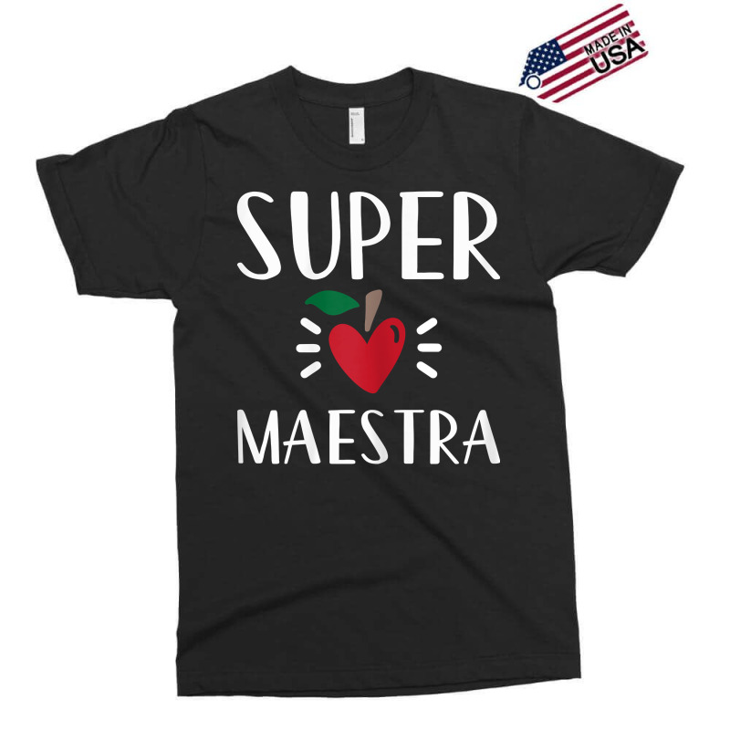 Womens Spanish Teacher Super Maestra Playera Bilingual Teacher T Shirt Exclusive T-shirt by tandonwelters | Artistshot