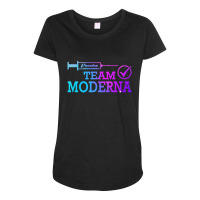 Team Medical Vaccine Maternity Scoop Neck T-shirt | Artistshot