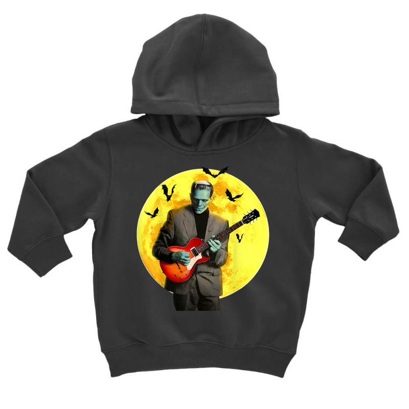 Frankenguitar Frankenstein Plays Electric Guitar Halloween T Shirt Toddler Hoodie by gillanbepicaia | Artistshot