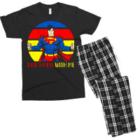 Dont Mess Men's T-shirt Pajama Set | Artistshot