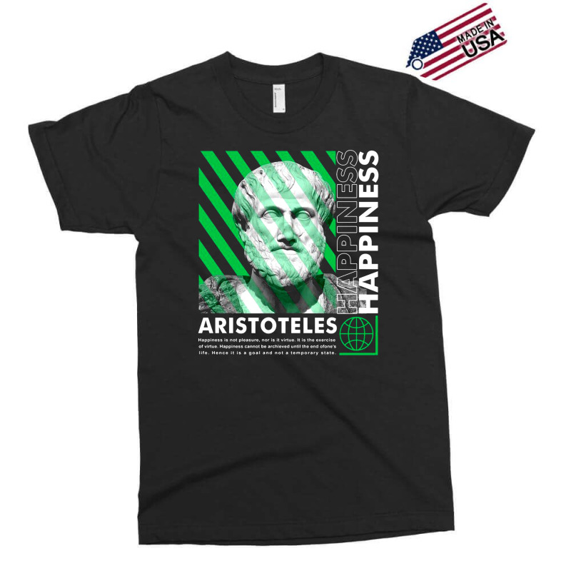 Aristoteles Happiness Exclusive T-shirt | Artistshot