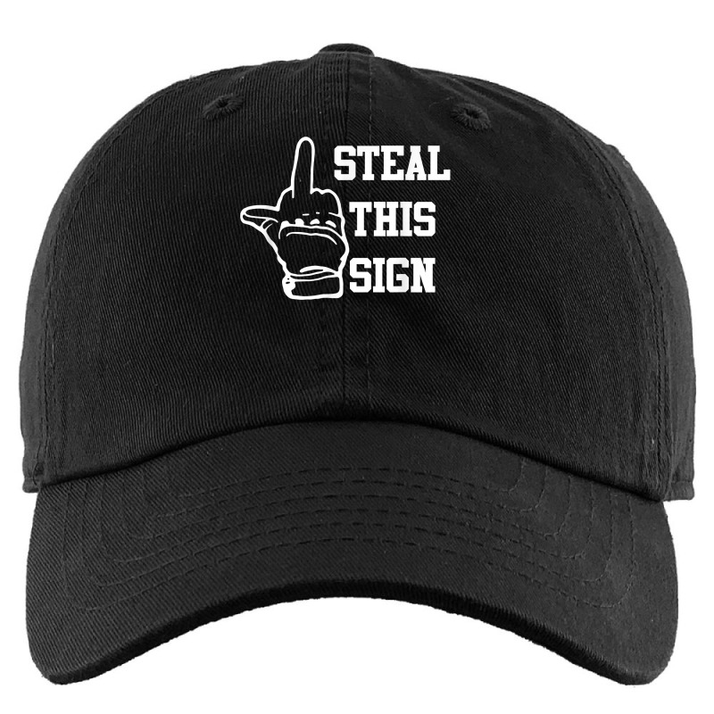 Steal This Sign Middle Finger Houston Asterisk Baseball Gift T Shirt Kids Cap by farronpoppo | Artistshot