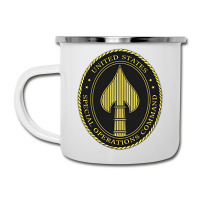 Us Special Operations Command Socom Military Morale T Shirt Camper Cup | Artistshot