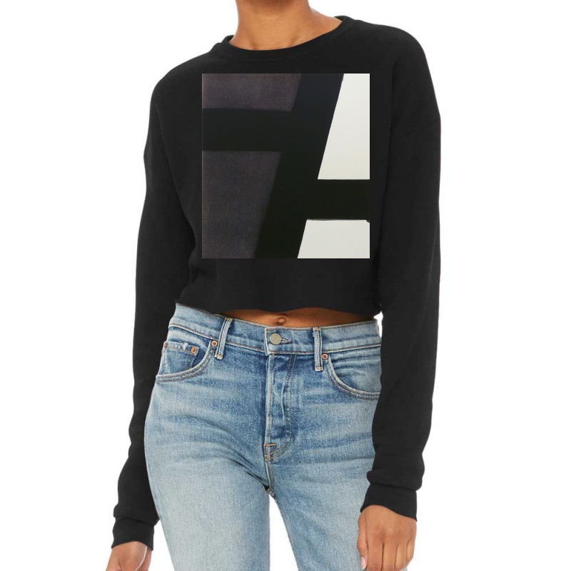 Pierre Soulages Serigraphie Cropped Sweater by traftonmazie | Artistshot