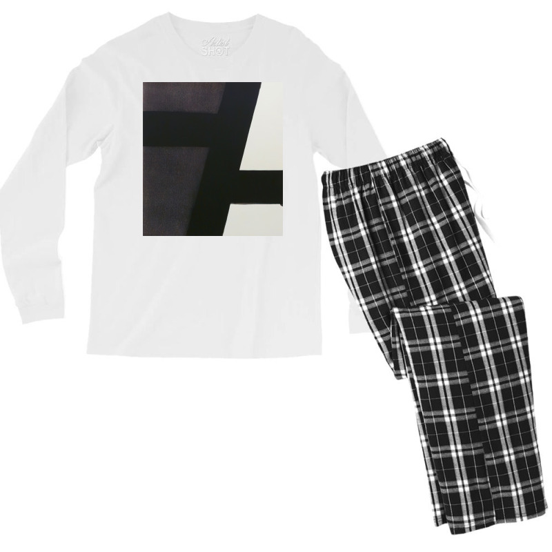 Pierre Soulages Serigraphie Men's Long Sleeve Pajama Set | Artistshot