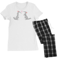 Soulmate Wolf Lover Couple Tank Top Women's Pajamas Set | Artistshot