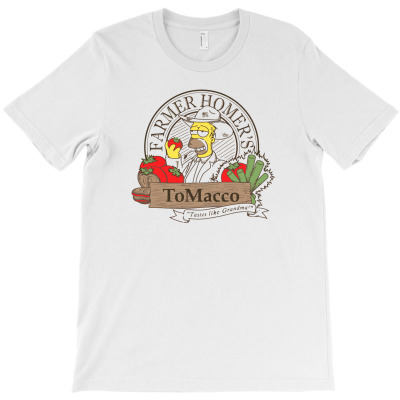 Farmer Homer's Tomacco T-shirt Designed By Mash Art
