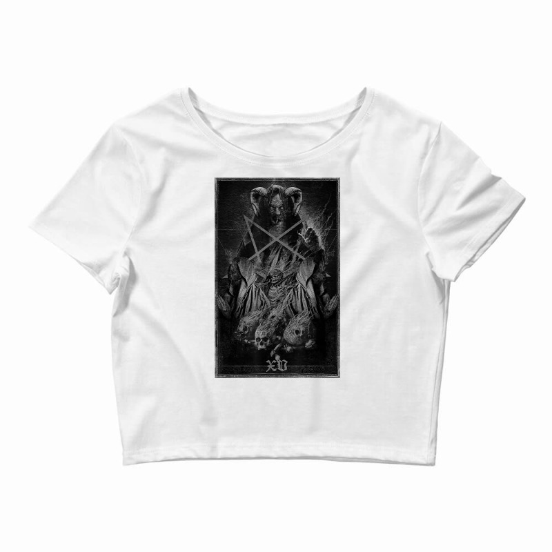 Occult Gothic Dark Satanic Unholy Witchcraft Grunge Emo Goth T Shirt Crop Top by erinlorrai | Artistshot