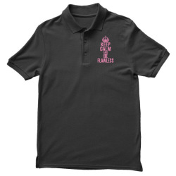 keep-calm-and-be-flawless- Men's Polo Shirt | Artistshot