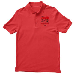 This Dad Loves Motorcycles Men's Polo Shirt | Artistshot